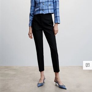 NWT Mango Suit Pant Black 38/6